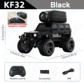 KF32 1:64 RC Mini Climbing Alloy Video Car With LED Light  and HD Camera Radio Remote Control Vehicle Toy for Kids Best . 