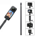 3M Carbon Fiber Selfie Stick for Insta360 X 4/5/ ONE  / RS Aluminum Alloy Selfie Stick for  Hero 11 10 9 8  OSMO Action. 