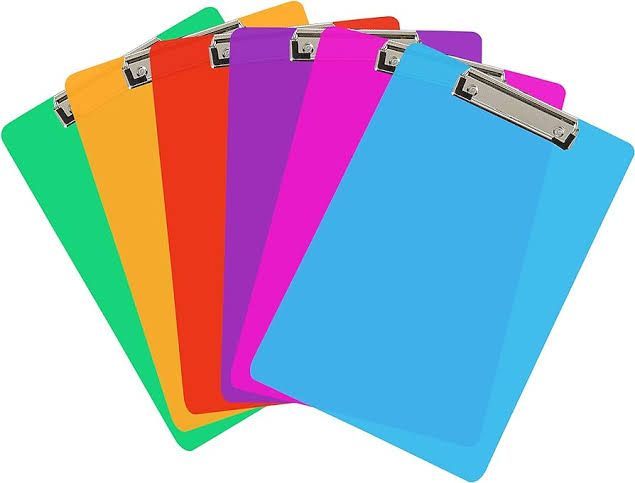 PVC%20Fiber%20Non%20Breakable%20Clip%20Board-%20Flexible%20Exam%20Board-%20School%20Board-%20Random%20Colors%20-%20Image%204