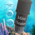 10W Adjustable Aquarium Heater Rod 18-34°C Mini USB Submersible Thermostat Heater with Digital Display for 1 to 5L Fish Tanks. 