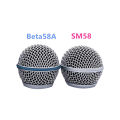 Mesh Ball Head Wired Wireless Microphone Grille Microphone Replacement Head Steel Shure SM58 Beta 58A. 
