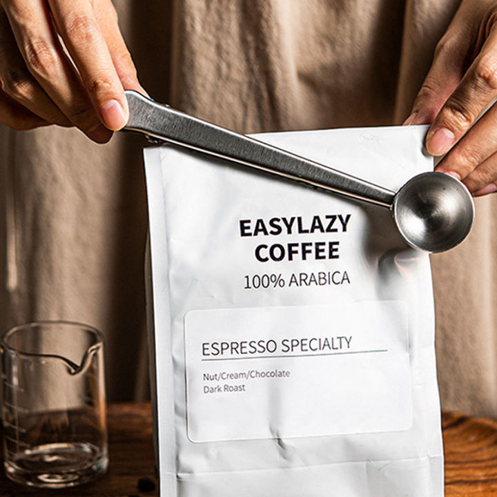 Two-in-one%20stainless%20steel%20coffee%20bean%20measuring%20spoon%20multi-functional%20food%20sealing%20clip%20food%20bag%20sealing%20clip%20baking%20gadget%20-%20Image%202