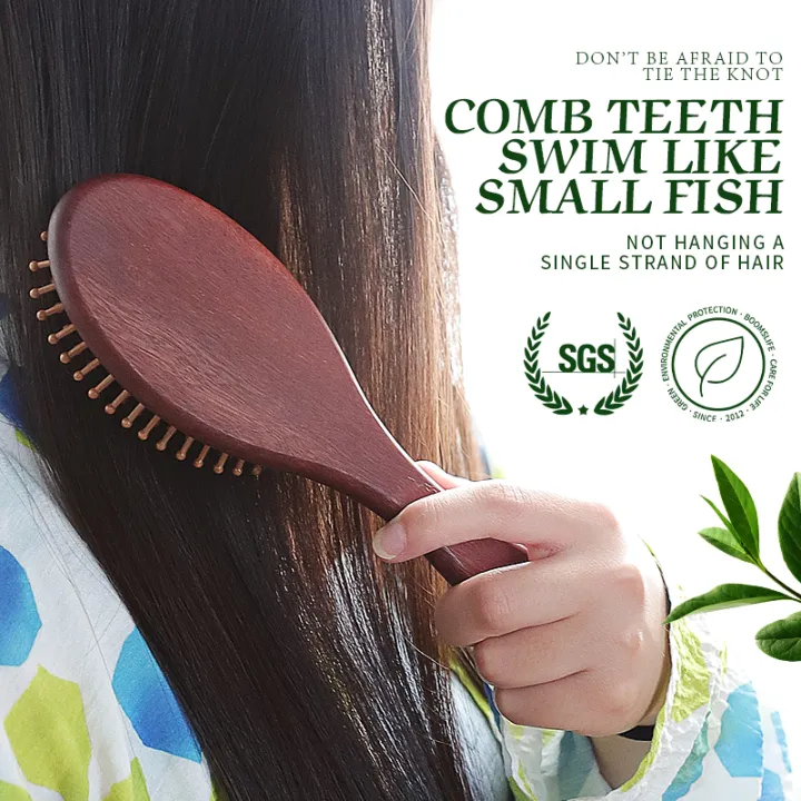 BOOMSLIFE%20Oak%20Wood%20Hair%20Brush%20Women%20Head%20Scalp%20Massage%20Hairbrush%20Wood%20Wide%20Tooth%20Hair%20Comb%20Airbag%20Hair%20Loss%20Improve%20Scalp%20Tool%20-%20Image%205