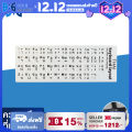 Thai Keyboard Stickers, Keyboard Sticker Thai, Number Stickers, Keyboard Stickers Thai-English Keyboard Stickers. 