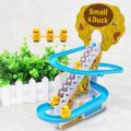 Electric Battery Operated Duck Climbing Track Race - Yellow. 