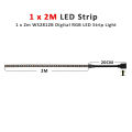 5V 3PIN ARGB LED Strip Light WS2812B IC Addressable Rainbow Light Digital Header PC Host Case Aura Sync RGBIC Fusion RGBIC.