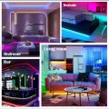 Led USB Strip Light 2M Colour change RGB LED Flexible Lights With 60 Bulbs. 