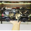 1:18 Scale Prado SUV Alloy Car Model Diecast Metal Toys Off Road Vehicle Model High Simulation Sound Light. 
