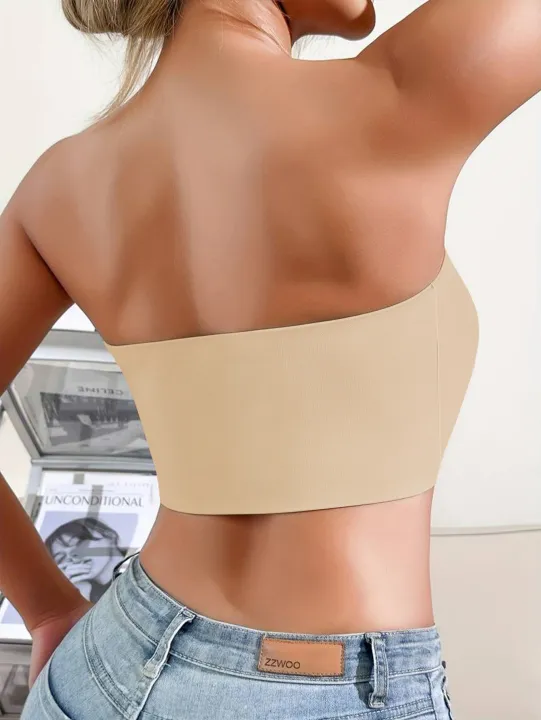 Women's%20Strapless%20No%20Padding%20Seamless%20Front%20Button%20Bra%20Comfortable%20Smooth%20Underwear%20-%20Image%203
