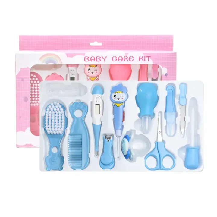 Baby%20Care%20Set,%2010%20Piece%20Baby%20Health%20Set%20For%20Baby%20Daily%20Care%20With%20Comb%20Nail%20Scissors%20Baby%20Healthcare%20Kit%20Baby%20First%20Equipment%20Care%20Set%20For%20Newborn%20Gift%20-%20Image%202