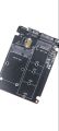 M.2/mSATA to SATA Adapter M.2 NGFF mSATA SSD to SATA3.0 2.5" Adapter mSATA/M2 SSD Converter Riser Board Card 6Gbps For PC Laptop. 