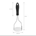 GSM Mart - Stainless Steel Pusher / Stainless steel potato masher / potao puller with plastic handle in good meterial /Alo masher / Vegetables Crusher. 