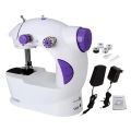 Dual Speed Portable Mini Electric Pedal Sewing Machine – Compact Stitching Machine for Home Use with Foot Pedal & Thread Cutter. 