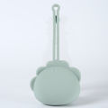 Portable Baby Pacifier Storage Case Silicone Drop-Proof Case with Lanyard Pacifier Organizer for Infants.