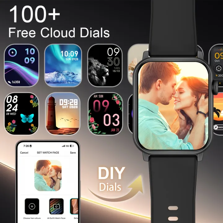 LAXASFIT%20Fashion%20Smart%20Watch%20Bluetooth%20Call%20Music%20Playback%20IP68%20Waterproof%20Fitness%20Tracking%20For%20Men%20and%20Women%20Smart%20Watch%20%20-%20Image%204