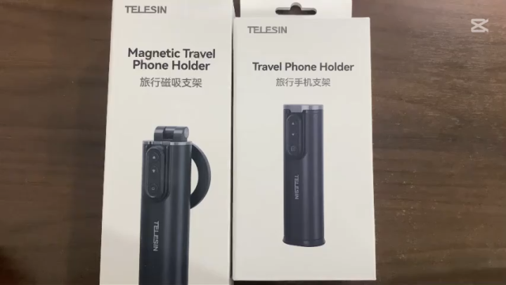 (Preorder) Telesin Travel Phone Holder Magnetic / Phone Clip version with Remote Contro