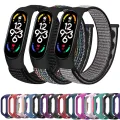 Nylon loop For Xiaomi Mi Band 7-7 nfc smartwatch Wristband Sport Miband7 Correa Replacement Bracelet smart band 7 6 5 4 3 Strap. 