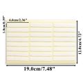 1 to 100 Sheets Double-Sided Crystal Nail Adhesive Strips Transparent PET Tape for False Nail Practice Display & Training Stands.