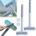 4 in 1 Window Screen Cleaner Brush with Handle, Magic Window Cleaning Brush, Also Suitable for Window Washer Squeegee Kit, Window Cleaner Squeegee, Window Track Or Seal Cleaning Tools. 