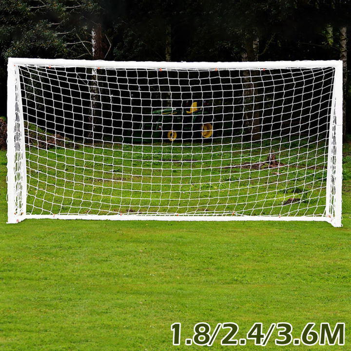 Football Net Football Soccer Goal Post Net Outdoor Sports Match Training Net 1.8M 2.4M 3.6M For Junior Sports Training Practice