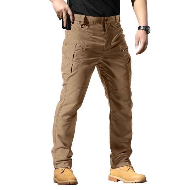 Men'S%20Multi-Functional%20Pocket%20Tactical%20Pants%20Outdoor%20Waterproof%20Work%20Pants%20Casual%20Multi-Pocket%20Wear-Resistant%20Hiking%20Work%20Pants%20-%20Image%203