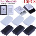 1-10pcs AA Battery Back Cover For Xbox 360 Wireless Controller Battery Case Cover For Xbox360 Gamepad Joystick Game Accessory.