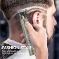 Vintage T9 Electric Hair Cutting Machine Hair Clipper Professional Men Shaver Rechargeable Barber Trimmer for Men Dragon Buddha. 