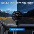 8K Tachometer 12V Car Tacho Meter 52mm with White LED Gauge 8000 RPM for 1-8 Cylinders Gasoline Engine + Gauge Holder. 