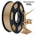 200G Wood PLA Filament 1.75mm ±0.03mm For FDM 3D Printer And Pen High Quality Bubble Free Fast Shipping.