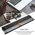 Plastic Base Paper Trimmer Portable A4/A5 Paper Cutting Machine Photo Cutter Scrapbook Blade Home Office Art Crafts Tools. 