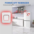 1PC Power Failure Alarm, Circuit Failed Selector Alerter, Smart Power Outage Reminder for Freezer in Garage, Monitor Power Cut. 