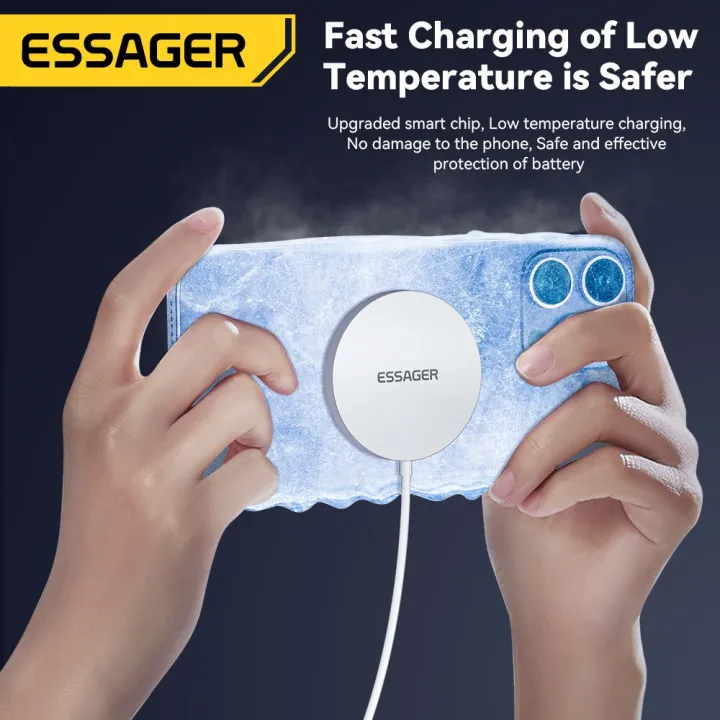 Essager%2015W%20Magnetic%20Qi%20Wireless%20Chargers%20Fast%20Charging%20for%20iPhone%2014%2013%2012%20Pro%20Max%20PD%20Fast%20Charging%20For%20%20Pad%20Adapter%20-%20Image%204