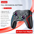 Lenovo S01 Wireless Controller Gamepads for Switch PC Phone Android TV Wired Bluetooth Receiver Connection 600mAh Long Standby. 