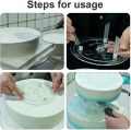 Round Multi Layer Cake Stand Smiley Dessert Spacer Support Frame With Gasket Piling Bracket  Diy Cake Baking Tools. 