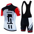 2024 Pro Team Cycling Jersey Set Summer Cycling Clothing MTB Bike Clothes Uniform Maillot Ropa Ciclismo Man Cycling Bicycle Suit. 