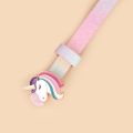 European Cute Simple Fashion Design Oil Dropping Unicorn Pony Buckle Thin Belt for Boys and Girls Universal for Kids. 
