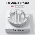 For Apple Original Headphones For iPhone 14 13 12 11 Pro Max mini Lightning Earphones X XS XR 7 8 Plus SE Wired Bluetooth Earbud. 