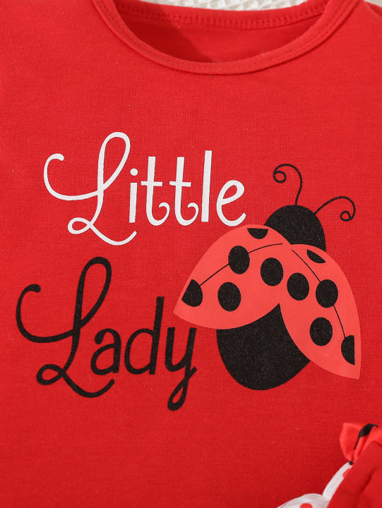 Summer%20Adorable%20%20Ladybug%20Outfit%202pcs%20Set%20for%20Baby%20Girls%20Sleeveless%20T-shirt%20+Causal%20Shorts%20Infant%20Newborn%20Baby%20Girl%20%20Clothes%20-%20Image%204