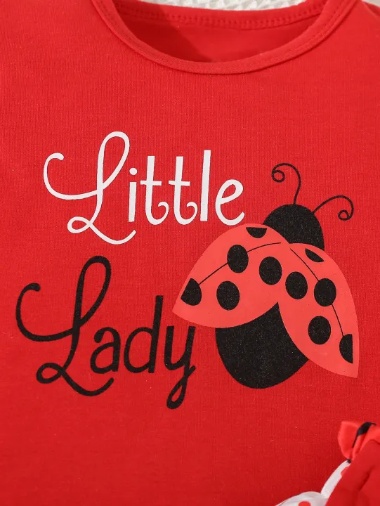 Summer%20Adorable%20%20Ladybug%20Outfit%202pcs%20Set%20for%20Baby%20Girls%20Sleeveless%20T-shirt%20+Causal%20Shorts%20Infant%20Newborn%20Baby%20Girl%20%20Clothes%20-%20Image%204