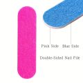 50/100pcs Double Side Nail Files Mini Wood Sanding Buffer Block Set For Gel Polish Manicure Pedicure Salon Nail Art Tools. 