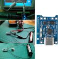 TP4056 Type-C / Micro-USB 5V 1A 18650 Lithium Battery Charger Module Li-ion Charging Board with Dual Protection Functions. 