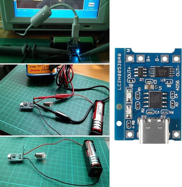 TP4056%20Type-C%20/%20Micro-USB%205V%201A%2018650%20Lithium%20Battery%20Charger%20Module%20Li-ion%20Charging%20Board%20with%20Dual%20Protection%20Functions%20-%20Image%207