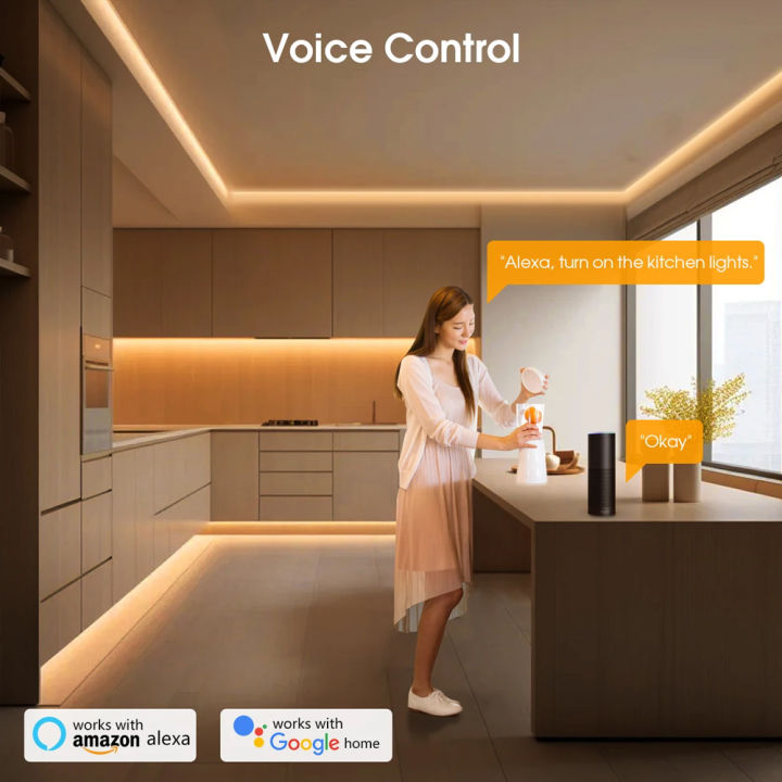 USB%20Zigbee%20COB%20LED%20Strip%205V%201m%202m%203m%20Warm%20Natural%20White%20TV%20BackLighting%20Cabinet%20Lighting%20Room%20Decor%20for%20Alexa/%20Assistant%20-%20Image%203