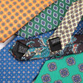 Printing Patterns 8CM Mens Necktie Soft Handfeel Print Ties For Man Polyester Floral Formal Business Wedding Accessories. 
