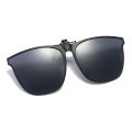 Clip On Polarized Sunglasses Men Women Car Driving Goggles Vintage Fishing Sun Glasses Square Eweyear. 