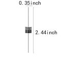 6PCS 30SQ050 Schottky Diode 30A 50V Axial for Solar Panel Parallel Reflow Protection. 
