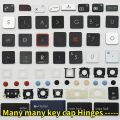 Laptop Dell Hp Lenovo Toshiba Asus Acer Key Cap Hinges Rubber Replacement Keys. 