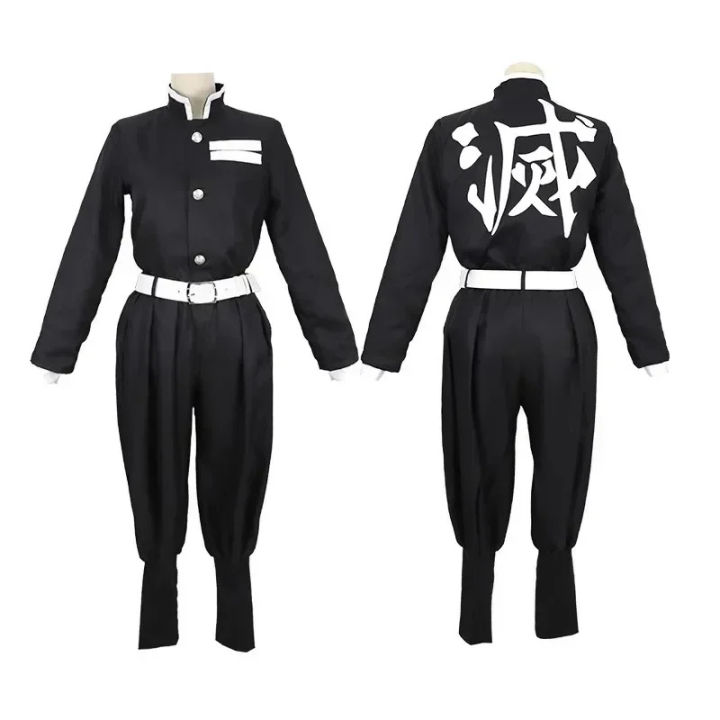 Kids%20Demon%20Slayer%20Corps%20Kimetsu%20No%20Yaiba%20Cosplay%20Costume%20-%20Kamado%20Tanjirou%20Uniform%20with%20Anime%20Cloak%20Agatsuma%20Zenitsu%20Dress-Up%20Ou%20-%20Image%205