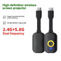2.4G/5G Wireless WiFi Display TV Dongle Receiver HDMI Adapter 4K Display Dongle Mirascreen TV Stick for For Android IOS to TV.