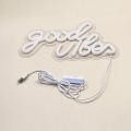 Chi-buy LED Neon Good vibes USB Powered Neon Signs Night Light 3D Wall Art & Game Room Bedroom Living Room Decor Lamp Signs. 